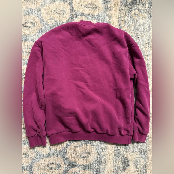 Vuori Restore Oversized Crew 2.0 Magenta Medium Pristine Condition - Picture 3 of 5